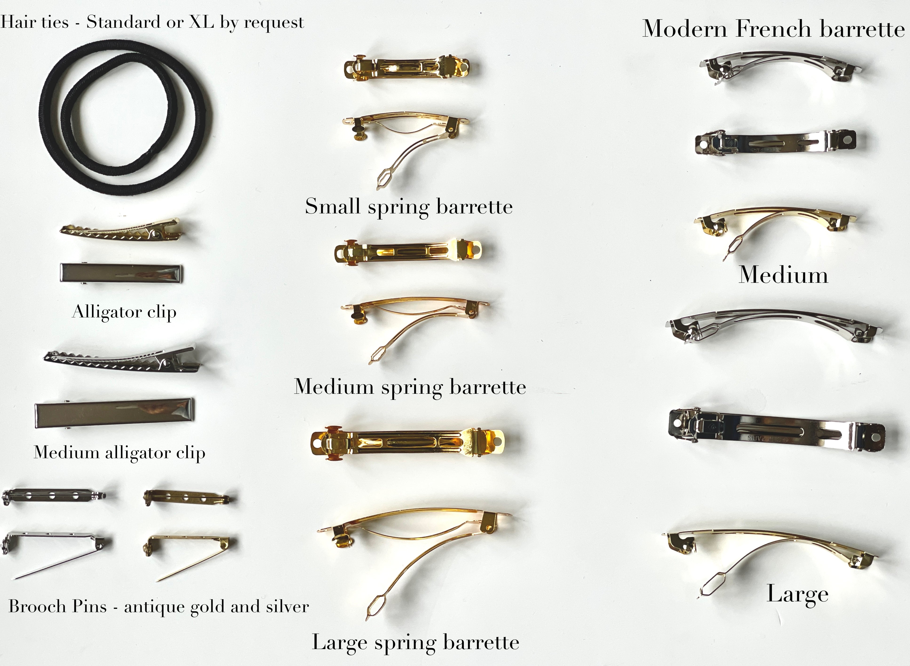 Guide to Fasteners – Bardot Bow Gallery