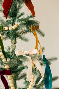 Tree Bow Bundle | Velvet Long Bow | Set of 6 | Tree Ornaments | Home Decor | Made to Order-bundle-Bardot Bow Gallery-Mulberry-Bardot Bow Gallery