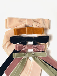 Bow Bundle | The Starter Bundle | Set of 5 | Gift under 100 | Gift for Her-Velvet Hair Bow-Bardot Bow Gallery-Bardot Bow Gallery