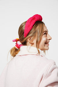 The Terry Knot Headband | Wide Knot Headband | Multiple Colors | Spa Headband | Made to Order-Headband-Bardot Bow Gallery-Faded Lilac-Bardot Bow Gallery