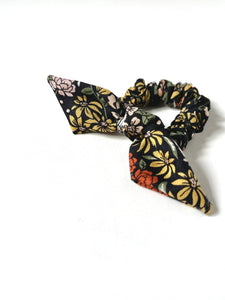 Autumn Wildflower Petite Knot Scrunchie | Knot Scrunchie | Bow Scrunchie-Bardot Bow Gallery-Bardot Bow Gallery