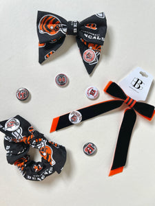 Bengals Pin | Bow or Scrunchie Add On-Pin-Bardot Bow Gallery-Cincy Love-Bardot Bow Gallery