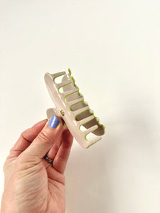 Classic Bardot Claw Clip | Hair Clip | Claw Clip-claws clips-Bardot Bow Gallery-Glossy Black-Bardot Bow Gallery