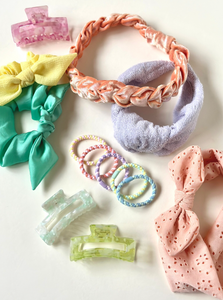 The Terry Knot Headband | Wide Knot Headband | Multiple Colors | Spa Headband-Headband-Bardot Bow Gallery-Faded Lilac-Bardot Bow Gallery
