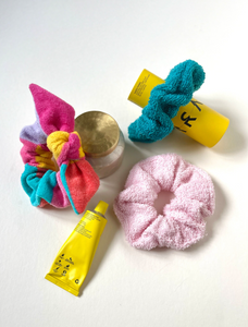 Self-Care Scrunchie Trio | Multiple Colors-scrunchies-Bardot Bow Gallery-Get Ready with Me-Bardot Bow Gallery