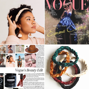 The Hayley Braided Headband | Featured in Vogue's Beauty Edit | Soft Headband | Luxury Designer Headbands | Made to Order-Headband-Bardot Bow Gallery-Floral-Bardot Bow Gallery
