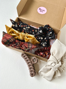 Fall Bundle Box | Bardot Bundle Box | Pack of 6 items | Luxury Hair Accessories | Gift for Her-bundle-Bardot Bow Gallery-Bardot Bow Gallery