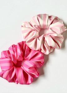 Jumbo Silky Scrunchie | Satin Oversize Scrunchie | Reduce Hair Kinks | Scrunchie for Curls | Luxury Sleep Scrunchie | Gift for Her-Bardot Bow Gallery-Bora Bora Aqua-Bardot Bow Gallery