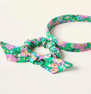 The Liberty Series Headband | Multiple Patterns to Choose | Headband + Petite Knot Scrunchie | Sold Separately or Set | Liberty of London-Bardot Bow Gallery-Headband-Autumn Blossoms-Bardot Bow Gallery