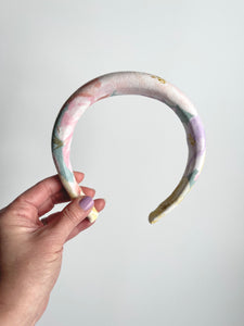 Vintage Watercolor Padded Headband-Headband-Bardot Bow Gallery-Bardot Bow Gallery