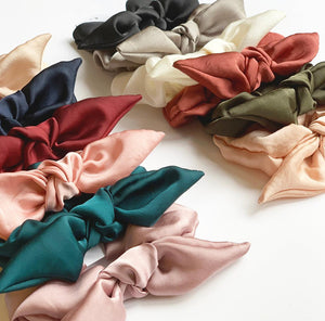 Wedding Party Knot Scrunchie Bundle-Hair Accessories-Bardot Bow Gallery-Bundle 4-Black-Bardot Bow Gallery